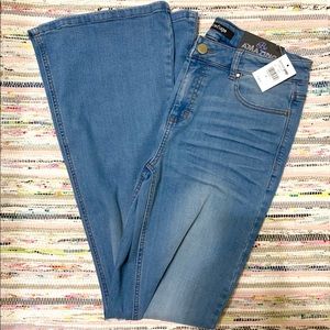 Wide Leg Flare Jeans